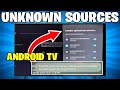 Solución error UNKNOWN SOURCES en DOWNLOADER | Tutorial Android TV