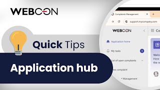 Application hub |💡Quick Tips