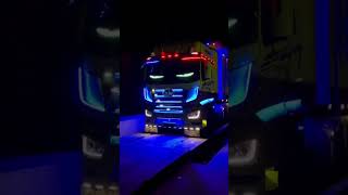 Truck devil eye LED flexible display screen car light truck dynamic LED light smart car sticker