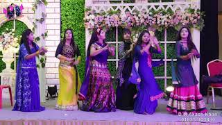 Jhumbalika Jhumbalika Dance _ Group Dance _ New Wedding Dance Video _ 2021 _ Happy _ Kalpona _ Lucky