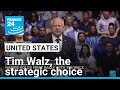 Tim Walz, Kamala Harris' strategic choice • FRANCE 24 English