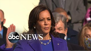 Kamala Harris sworn in as vice president | ABC News