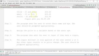 The Basics - Python 3: Conditional Structure Example Problem