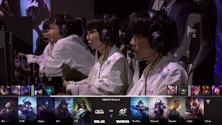 WBG vs BLG - Game 4 | Semi Finals LoL Worlds 2023 | Weibo Gaming vs Bilibili Gaming - G4 full