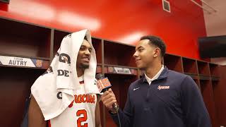 JJ Starling postgame vs. Georgia Tech