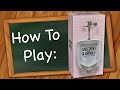 How to play Unicorns and Urinals