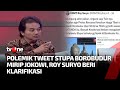 Roy Suryo Klarifikasi soal Tweet Stupa Borobudur Mirip Presiden Jokowi | AKIM tvOne