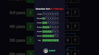 Selection Sort in 3 Minutes