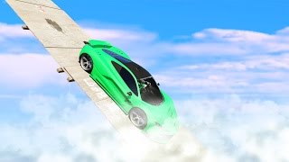 RACING IN THE CLOUDS! (GTA 5 Funny Moments)
