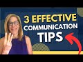 How to Speak Like a Confident Business Leader: 3 Effective Communication Tips