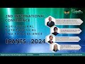 2ND INTERNATIONAL CONFERENCEAGRICULTURAL NUTRACEUTICAL AND FOOD SCIENCE ICANFS. 2024