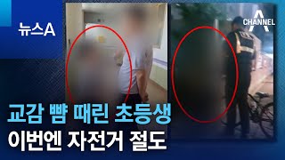 교감 뺨 때린 초등생, 이번엔 자전거 절도 | 뉴스A