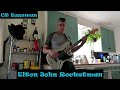 Bass Cover Elton John: Rocketman (bass boosted)