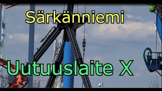 Särkänniemen UUTUUSLAITE X koht KOEAJO! Särkänniemi uutuuslaite X 2016