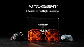 Novsight X-Series LED Pod Light Unboxing-What's in the package?