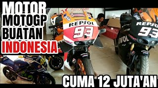 MOTOR MOTOGP BUATAN INDONESIA | HONDA RC213V & YAMAHA YZR M1