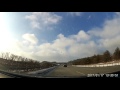 time lapse 36x driving brno ostrava brno czech republic 333km