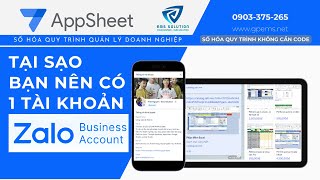 Tại sao bạn nên có một tài khoản Zalo Business