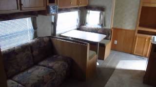 (SOLD) Used 2009 CrossRoads Zinger 320QB Bunkhouse Travel Trailer - HaylettRV.com