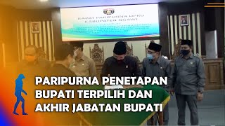 NGAWI - DPRD Ngawi Gelar Paripurna Usulan Penetapan Bupati Terpilih Dan Akhir Masa Jabatan Bupati