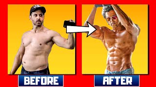Hrithik Roshan Best Body Transformation Ever, Hrithik Roshan Workout In Gym Blockbuster Battles