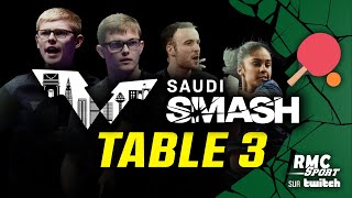 TENNIS DE TABLE - WTT SAUDI SMASH (Jeddah) : QUALIFS - TABLE 3