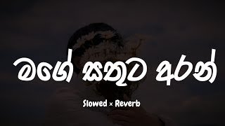 මගෙ සතුට අරන් | Mage Sathuta Aran | SLOWED + REVERB | #sinhalasongs2023 @CK_MUSIC_2K24