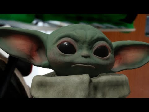 ¿Cómo conseguir un 3D AR Grogu o Baby Yoda en tu teléfono inteligente? cortos de youtube