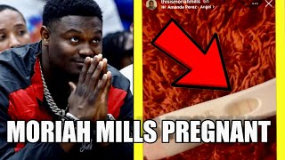 Breaking News: Zion Williamson P0RNSTAR Moriah Mills REVEALS Pregnancy Test 👀