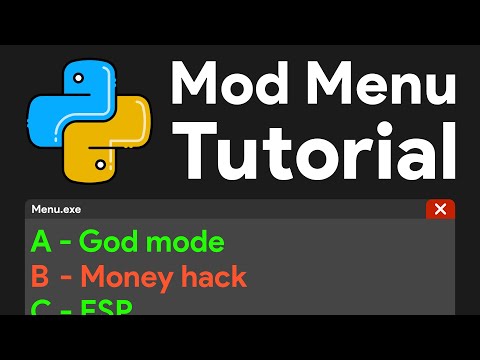 Making a mod menu is easy! (Here's how to make one with Python and Cheat Engine)