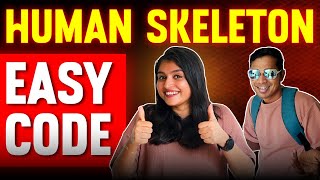 Class 9 Biology | Human Skeleton Codeലൂടെ പഠിച്ചാലോ ! | Exam Winner