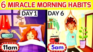 6 MORNING HABITS OF SUCCESSFUL PEOPLE|Things Successful People Do Each Morning ✨SECRET TIPS & TRICKS