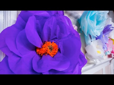 How to Make Oversized Paper Mache Flowers How to Make Oversized Paper Mache Flowers