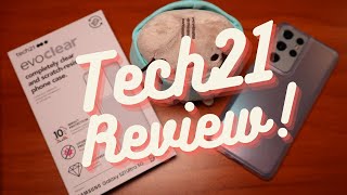 Tech21 Evo Clear Case Review for Samsung Galaxy S21 Ultra! - No More Yellowing!