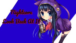 ▶️Nightcore◀️ | Look Back At It | (A Boogie With A Hoodie) |