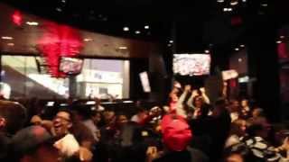 RAPTORS BEAT BROOKLYN! Fan reaction at Real Sports (Toronto)!