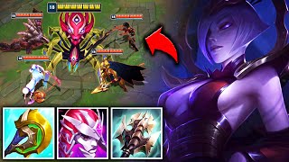 Elise but I'm a GIANT Spider who can 1v9 every fight (Tank Elise Build)