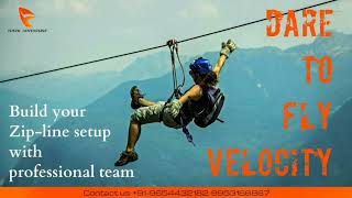 Zipline | Sky Cycle Zipline India | Zipline Manufacture in India | Hawk Adventure