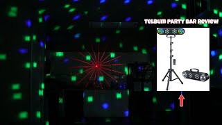 Amazon Telbum Party Bar DJ Lights Review