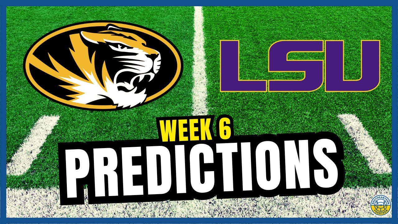 Missouri Vs. LSU PREDICTIONS | 2023 College Football Predictions | SEC ...