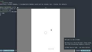 Creating a Game Manager Class - Brick Breaker Clone with Java & Processing