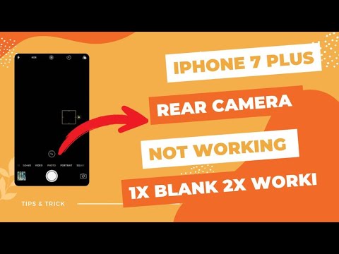 ايفون 7 بلس كاميرا 1 لاتعمل IPhone 7 Plus Rear Camera 1X Blank - YouTube