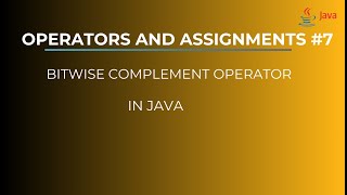 Bitwise Complement Operator in java | Bytecode IT Solutions | #java | #javaprogramming