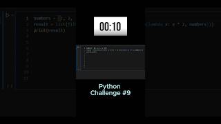 Can You Solve This Python Map & Filter Lambda Puzzle? 🐍 #PythonChallenge