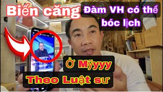 biến căng,  anh đàm có thể bóc lịch bên mẽo. luật sư kiện đam vinh hung hình su cực sôc.  #biencang