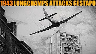 1943 Longchamp's Typhoon Attack On Gestapo In Belgium | DCS WORLD Reenactment