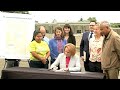 Mayor Durkan signs legislation creating a livable, affordable community at Fort Lawton