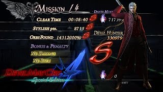 DMC4SE (Vergil) Mission 14 - DMD - SSS (100% Perfect S-Rank)