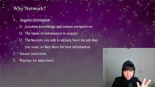 Law School: Networking and Interviewing for Biglaw