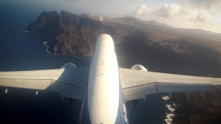 E190 first landings on St Helena Island